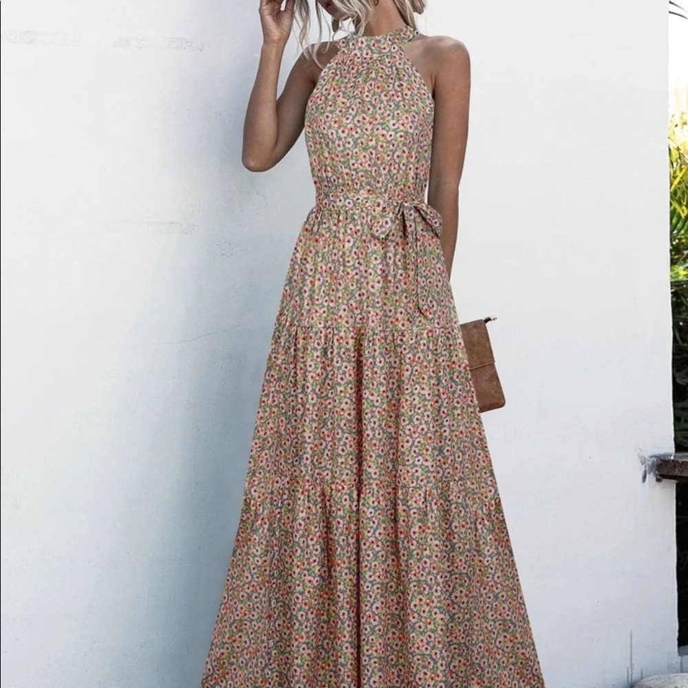 Floral maxi NEW without tags.